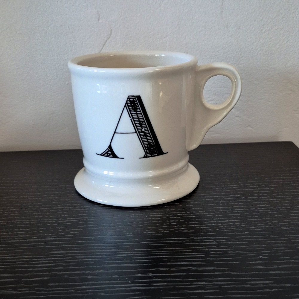 ANTHROPOLOGIE INITIAL A mug